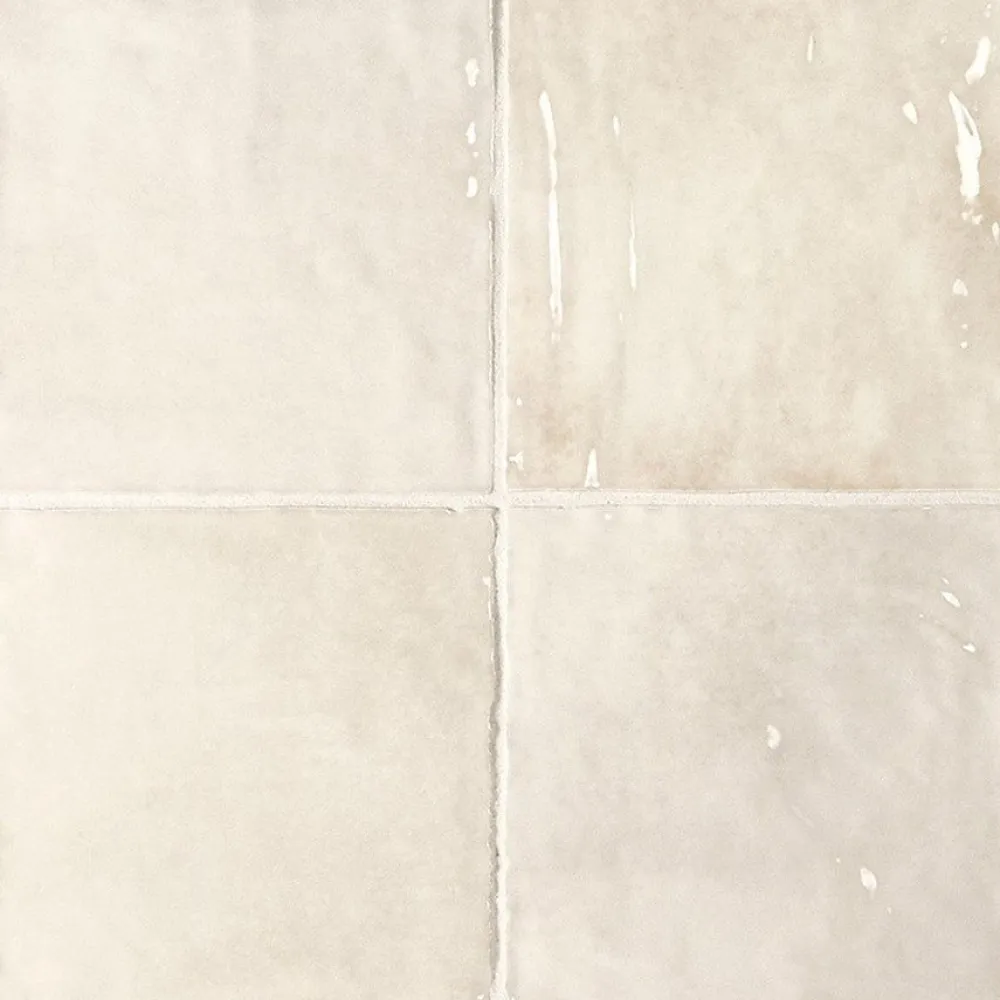 Concept Mosaïque carrelage effet zellige 13,2x13,2 cm MAJESTIC WHEAT- Faïence Pour Douche|Faïence Unie
