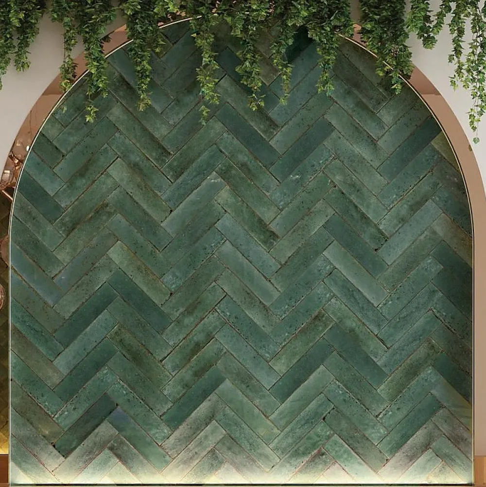 Concept Mosaïque Carrelage effet zellige 7x28 cm AGADIR SELVA- Faïence Unie|Faïence Pour Douche