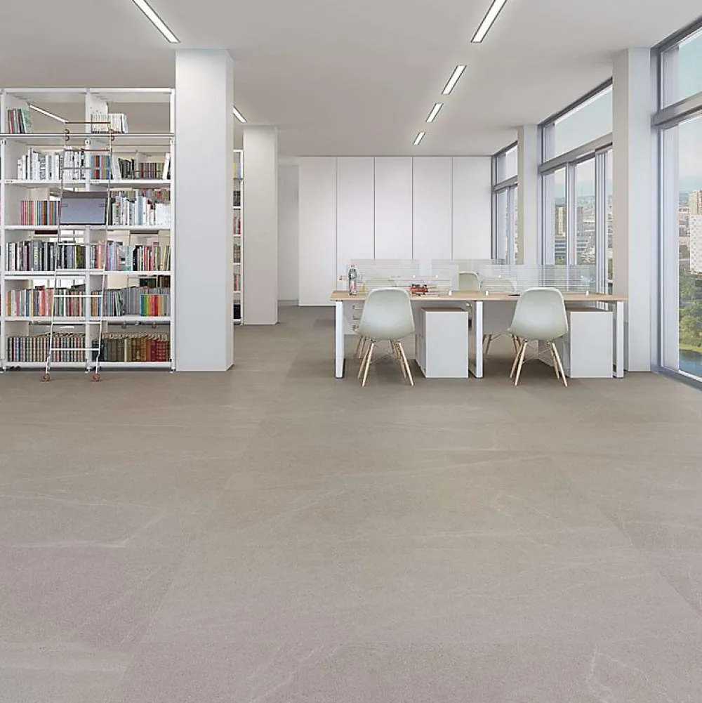 Aelle Carrelage Carrelage Extérieur Et Terrasse<Carrelage extérieur antidérapant effet pierre gris 120x120 cm SEINE R GRIS