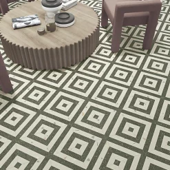 Eiffel art construction Carrelage extérieur antidérapant effet terrazzo 80x80 cm NIZA-R Antideslizante Beige- Carrelage Extérieur Et Terrasse