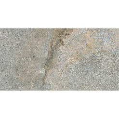Eiffel art construction Carrelage extérieur antidérapant effet pierre naturelle 30x60 cm BALI Grafito- Mosaïque Pour Wc