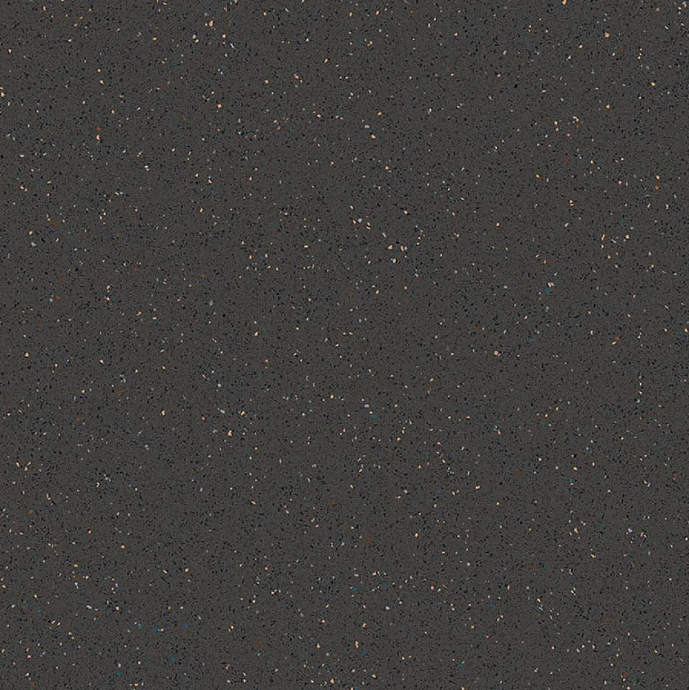Eiffel art construction Carrelage extérieur antidérapant effet terrazzo grand format noir 80x80 cm MICRA R Grafito GRIP- Carrelage Extérieur Et Terrasse