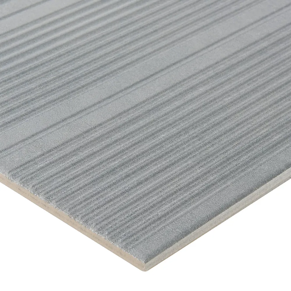 GoodHome Carrelage Extérieur Et Terrasse<Carrelage extérieur Kontempo anthracite 37 x 75 cm (vendu au carton)