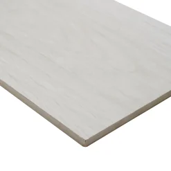GoodHome Carrelage extérieur Pinewood blanc 20 x 80 cm- Carrelage Extérieur Et Terrasse