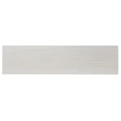GoodHome Carrelage extérieur Pinewood blanc 20 x 80 cm- Carrelage Extérieur Et Terrasse