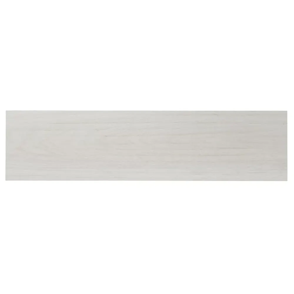 GoodHome Carrelage extérieur Pinewood blanc 20 x 80 cm- Carrelage Extérieur Et Terrasse
