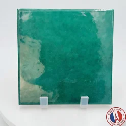 Aelle Carrelage Carrelage Extérieur Et Terrasse<Carrelage extérieur piscine carré vert brillant 15x15 cm SPA&POOLS MOSS GREEN