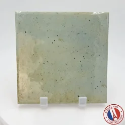 Aelle Carrelage Carrelage extérieur piscine carré bleu gris brillant 15x15 cm SPA&POOLS CELADON- Carrelage Extérieur Et Terrasse