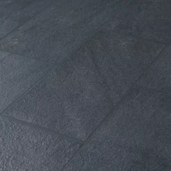 GoodHome Carrelage extérieur Quartzite anthracite 30 x 60 cm- Carrelage Extérieur Et Terrasse