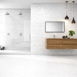 Aelle Carrelage Carrelage faience mural effet marbre blanc 30x90 cm brillante - MYK-MARMOL- Carrelage Sol Pour Salle De Bains|Carrelage Sol Effet Marbre