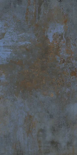 Energie Ker Carrelage Flatiron Bleu - Mat 120 x 60cm ( vendu par boite de 1,44 m² )- Carrelage Sol Effet Métal