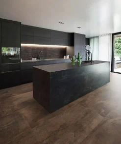 Energie Ker Carrelage Flatiron Rust - Mat 60 x 60cm ( vendu par boite de 1,44 m² )- Carrelage Sol Effet Métal