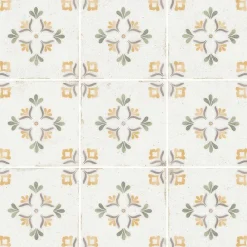 Ro'Ma Carrelage Carrelage Mural Pour Pièce À Vivre|Carrelage Mural Uni<Carrelage Florelis 14,8x14,8x0,77 cm Zirel - Mur intérieur -