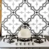 Estudio Ceramico Carrelage Frame 15 Blanc - Mat 15x15cm ( vendu par boite de 0,95 m² )- Carrelage Sol Effet Carreaux De Ciment