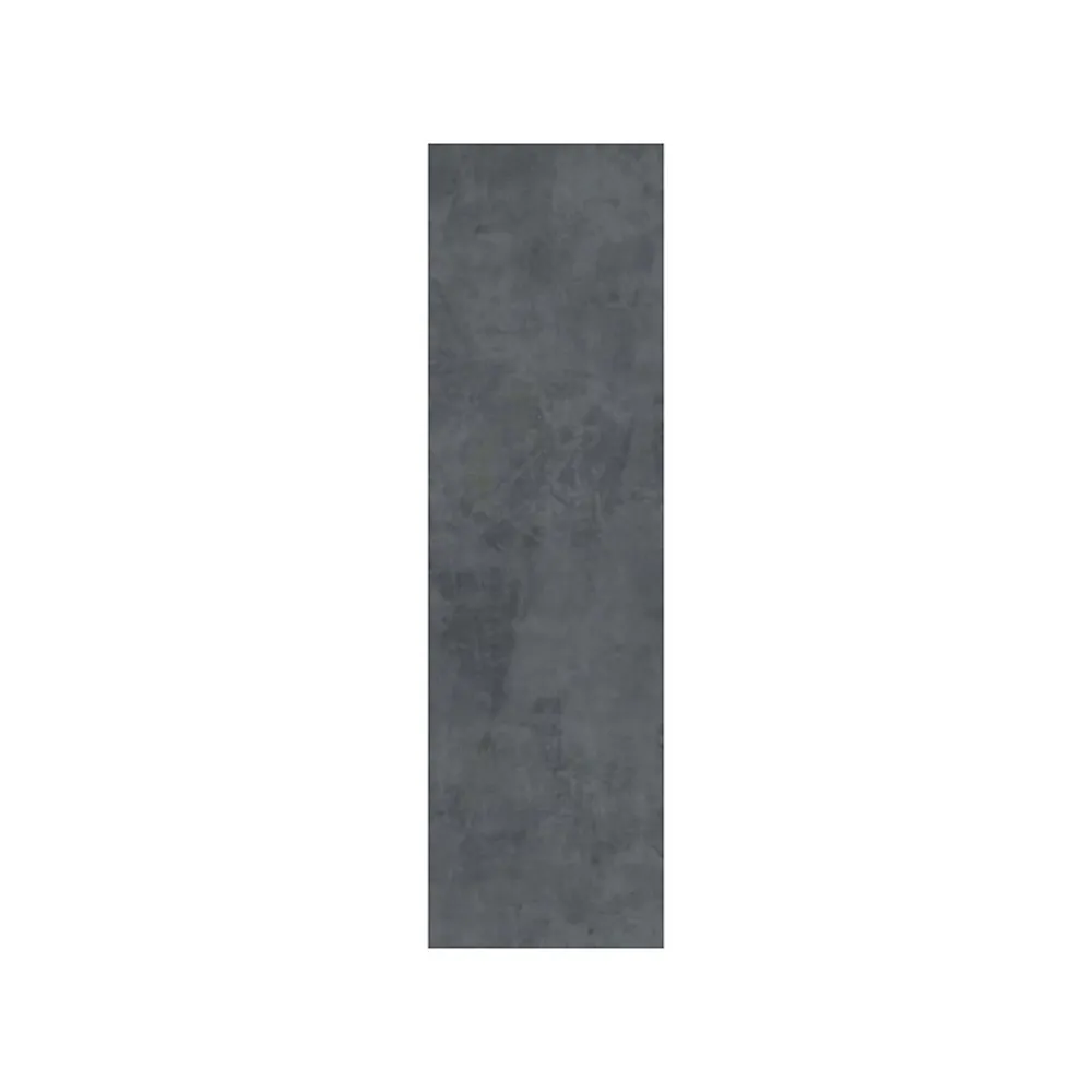 Gioia Materia Carrelage grès cérame effet métal Mood 100x50 cm Noir - Naturel - boîte de 1.49 m2- Carrelage Sol Pour Wc|Carrelage Sol Uni