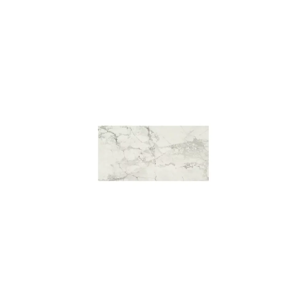 Gioia Materia Carrelage grès cérame effet marbre INVISIBLE GOLD 60x30 cm Blanc - Brillant / Poli - boîte de 1.08 m2- Carrelage Sol Uni