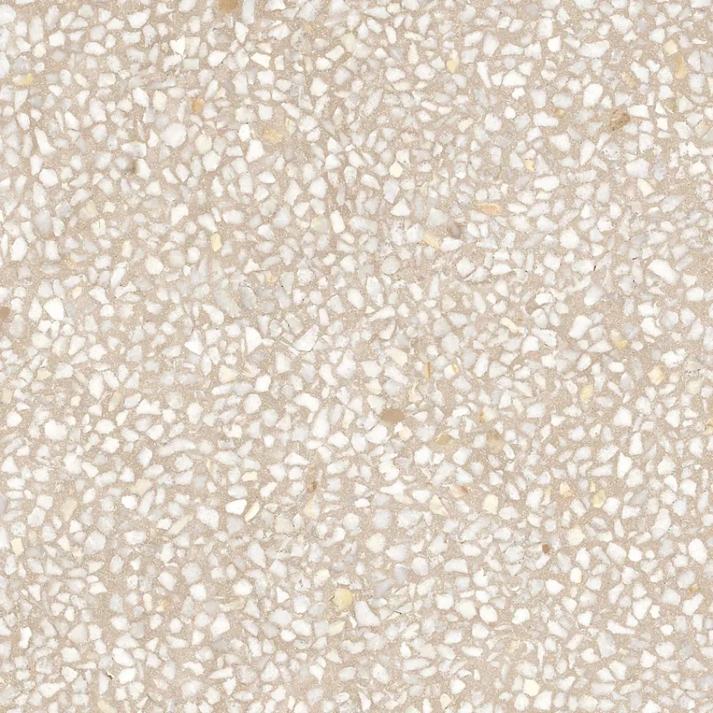 Gioia Materia Carrelage Sol Pour Wc<Carrelage grès cérame effet terrazzo PORTOFINO 60x60 cm Crème - Sable - Semi-Poli / Lappato - boîte de 01.06 m2