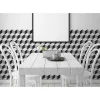 Gioia Materia Carrelage Sol Pour Wc<Carrelage grès cérame effet carreau de ciment BARCELONA CUBE 25x25cm 25x25 cm Gris - Mat - boîte de 1.13 m2
