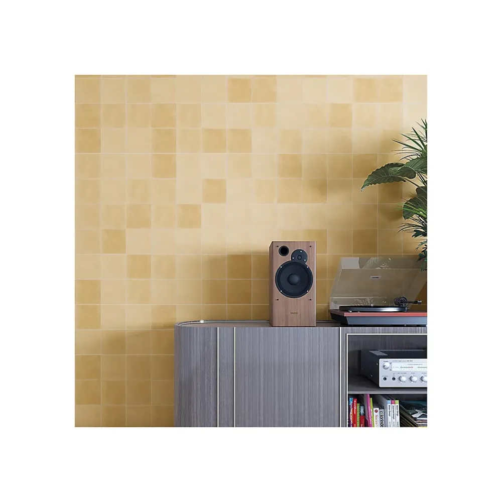 Gioia Materia Carrelage Sol Pour Wc<Carrelage grès cérame effet carreau ciment uni Pop Tile Sixties 15x15cm (8 couleurs) 15x15 cm Beige foncé - Satiné - boîte de 1 m