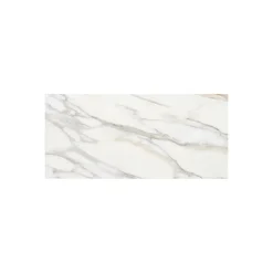 Gioia Materia Carrelage Sol Pour Wc|Carrelage Sol Uni<Carrelage grès cérame effet marbre Borghini poli 120x120 cm Blanc - Brillant / Poli - boîte de 1.42 m2