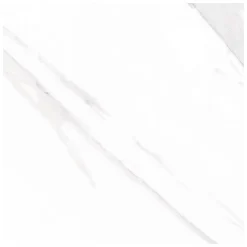 Gioia Materia Carrelage grès cérame effet marbre BLANC STATUARY 120x120 cm Blanc - Naturel - boîte de 1.44 m2- Carrelage Sol Pour Wc