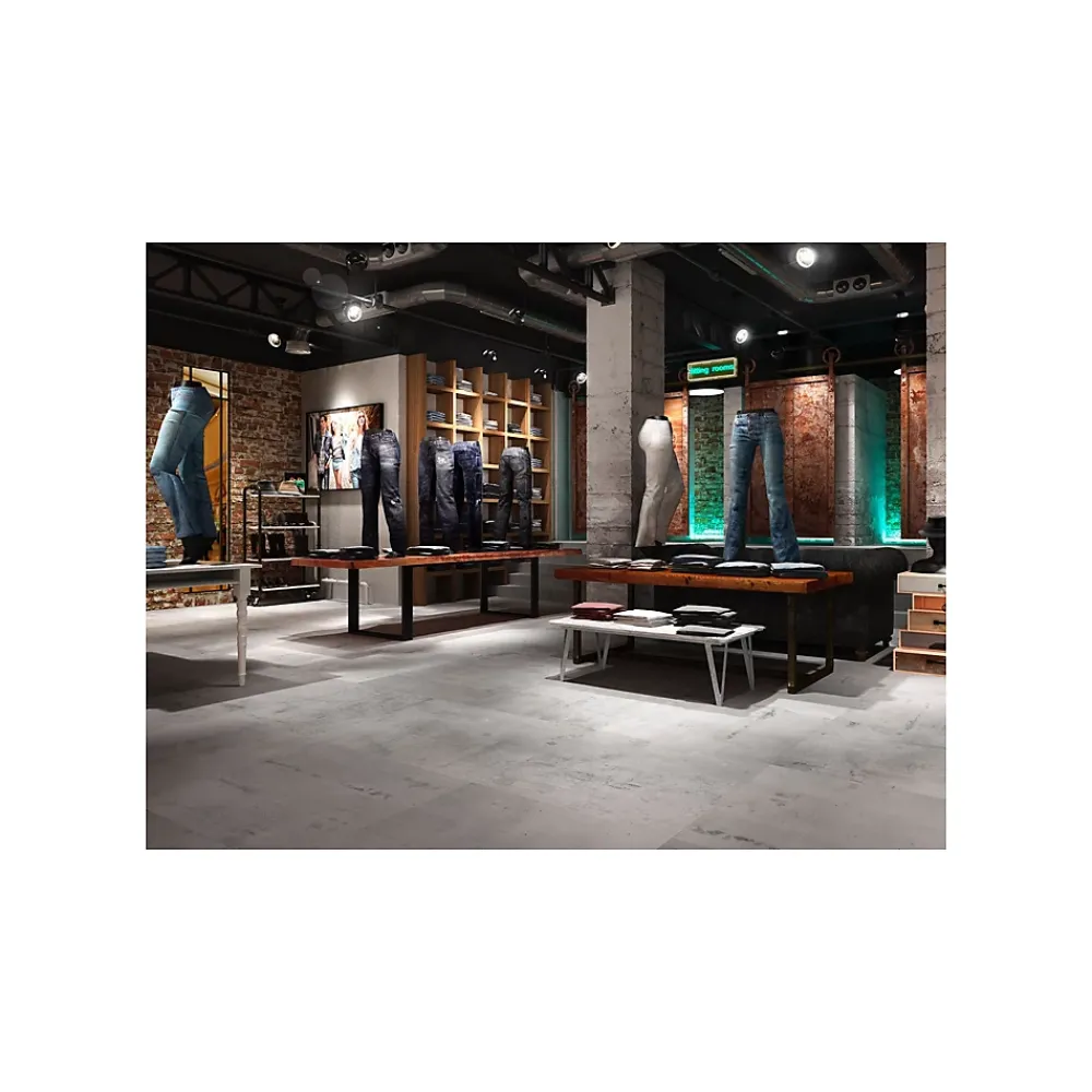 Gioia Materia Carrelage Sol Pour Wc|Carrelage Sol Uni<Carrelage grès cérame effet ciment brut REGENERATION 90x90 cm Gris Foncé, Anthracite - Semi-Poli / Lappato - boîte de 0.80 m2