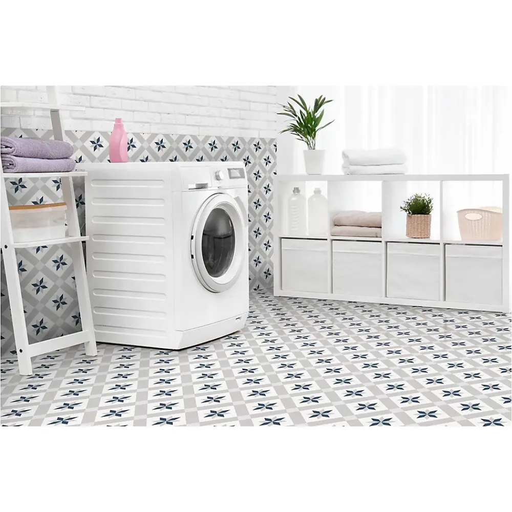Gioia Materia Carrelage Sol Pour Wc<Carrelage grès cérame effet carreau ciment PARIS LUNA 25x25cm 25x25 cm Amande - Mat - boîte de 1.13 m2