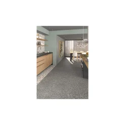Gioia Materia Carrelage Sol Pour Wc|Carrelage Sol Uni<Carrelage grès cérame effet terrazzo PORTOFINO 60x60 cm Gris Foncé, Anthracite - Semi-Poli / Lappato - boîte de 01.06 m2