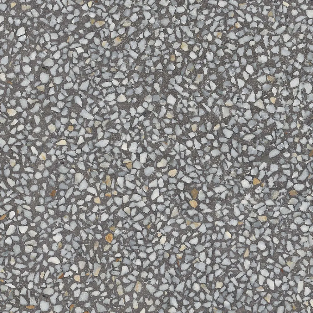 Gioia Materia Carrelage Sol Pour Wc|Carrelage Sol Uni<Carrelage grès cérame effet terrazzo PORTOFINO 60x60 cm Gris Foncé, Anthracite - Semi-Poli / Lappato - boîte de 01.06 m2