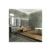 Gioia Materia Carrelage grès cérame effet marbre VERDE DORATO 120x60 cm Vert - Brillant / Poli - boîte de 1.44 m2- Carrelage Sol Uni