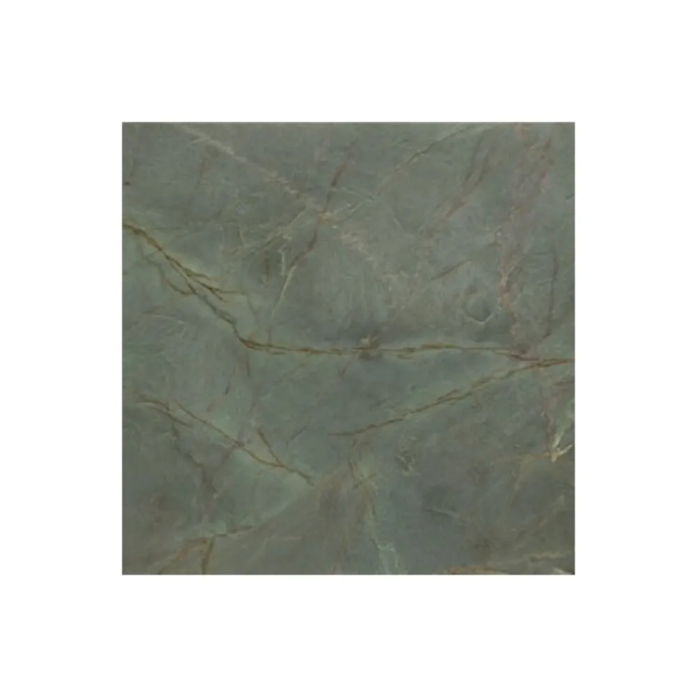 Gioia Materia Carrelage grès cérame effet marbre VERDE DORATO 120x60 cm Vert - Brillant / Poli - boîte de 1.44 m2- Carrelage Sol Uni