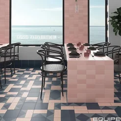 Gioia Materia Carrelage Imitation Carreaux de Ciment BAUHOME 20x20 Stritch Cold - Les Carreaux de Jean- Carrelage Sol Pour Cuisine
