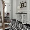 Les Carreaux De Jean  Carrelage Sol Effet Carreaux De Ciment<Carrelage Imitation Carreaux de Ciment KOMPAS 20x20 Vera Black - Les Carreaux de Jean