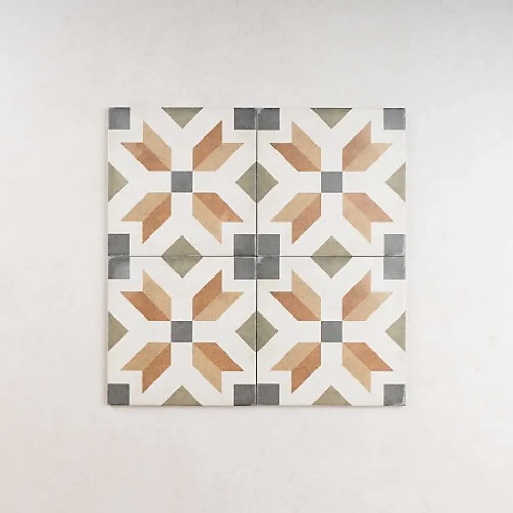 Gioia Materia Carrelage Sol Pour Cuisine|Carrelage Sol Effet Carreaux De Ciment<Carrelage Imitation Carreaux de Ciment ART NOUVEAU DECOR 20x20 Empire Colour - Les Carreaux de Jean