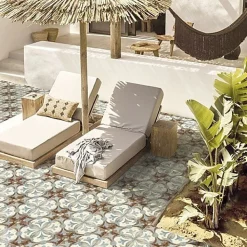 Les Carreaux De Jean  Carrelage Sol Effet Carreaux De Ciment<Carrelage Imitation Carreaux De Ciment LOFT FLOOR 20x20 Toledo - Les Carreaux de Jean