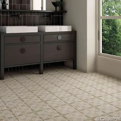 Gioia Materia Carrelage Sol Pour Cuisine|Carrelage Sol Effet Carreaux De Ciment<Carrelage Imitation Carreaux de Ciment ART NOUVEAU DECOR 20x20 La Rambla Biscuit - Les Carreaux de Jean