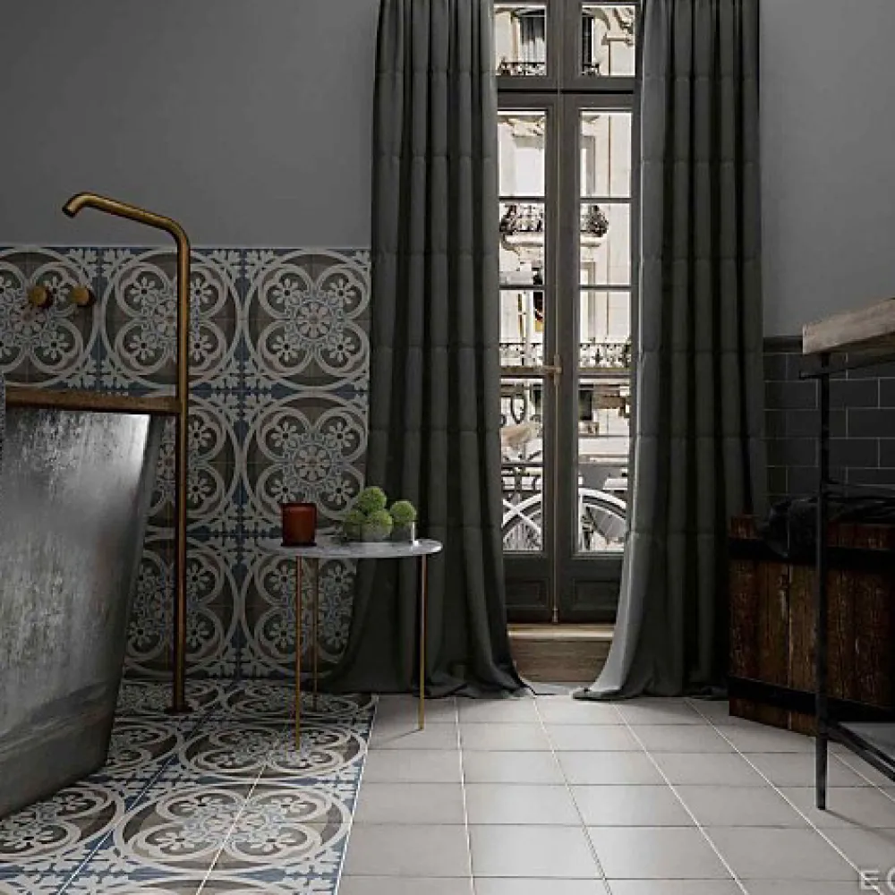 Gioia Materia Carrelage Sol Effet Carreaux De Ciment<Carrelage Imitation Carreaux de Ciment ART NOUVEAU DECOR 20x20 Music Hall - Les Carreaux de Jean