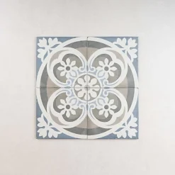 Gioia Materia Carrelage Sol Effet Carreaux De Ciment<Carrelage Imitation Carreaux de Ciment ART NOUVEAU DECOR 20x20 Music Hall - Les Carreaux de Jean