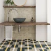 Gioia Materia Carrelage Sol Effet Carreaux De Ciment<Carrelage Imitation Carreaux de Ciment BAUHOME 20x20 Band Cold - Les Carreaux de Jean