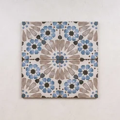 Les Carreaux De Jean Carrelage Imitation Carreaux de Ciment GRAFTON 20x20 Mina - Les Carreaux de Jean- Carrelage Sol Effet Carreaux De Ciment