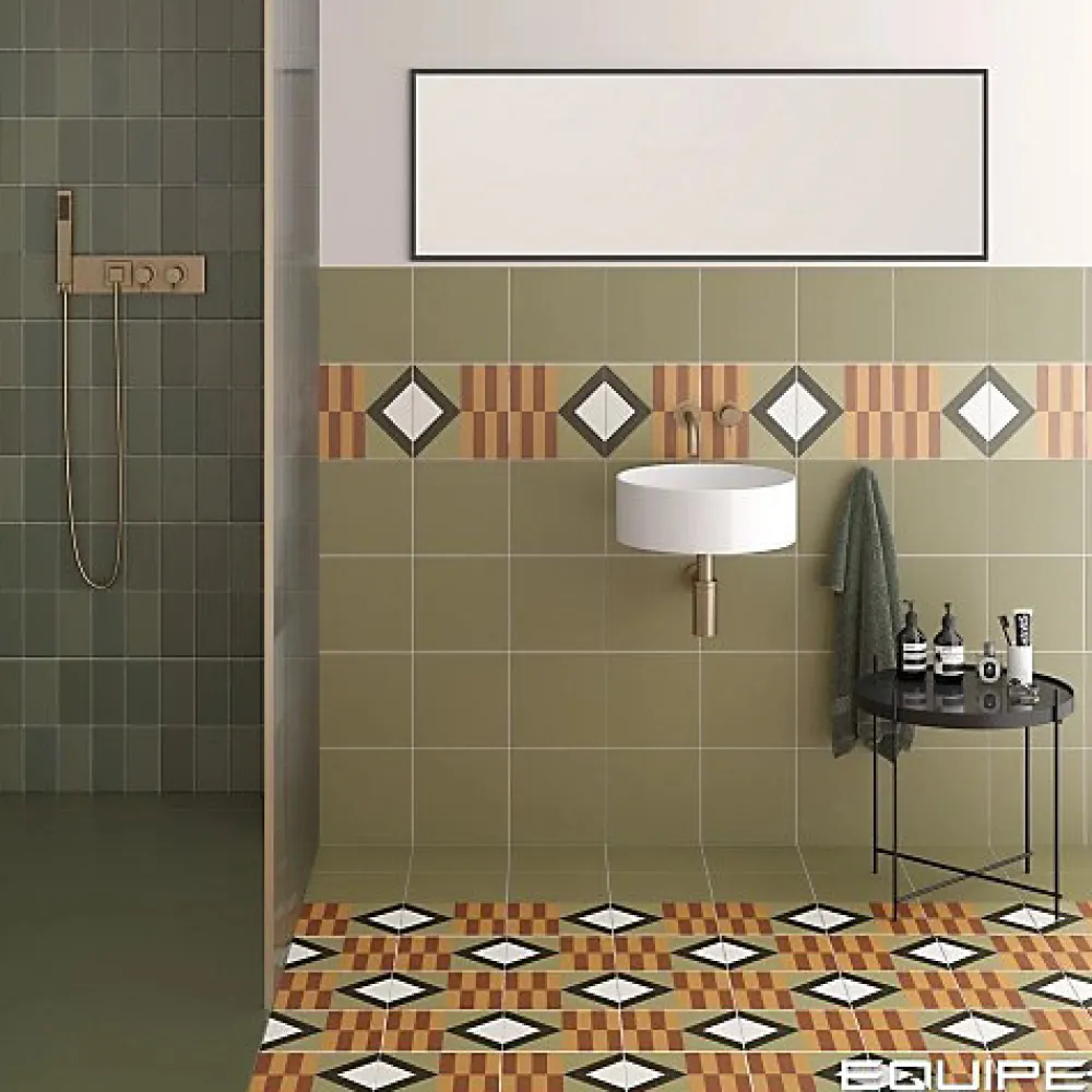 Gioia Materia Carrelage Sol Effet Carreaux De Ciment<Carrelage Imitation Carreaux de Ciment BAUHOME 20x20 Mark Warm - Les Carreaux de Jean