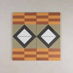 Gioia Materia Carrelage Sol Effet Carreaux De Ciment<Carrelage Imitation Carreaux de Ciment BAUHOME 20x20 Mark Warm - Les Carreaux de Jean