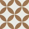 Les Carreaux De Jean  Carrelage Imitation Carreaux De Ciment 22,3x22,3 MAYARI Clay Petals - Les Carreaux de Jean- Carrelage Sol Pour Cuisine