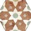 Concept Mosaïque Carrelage Sol Effet Carreaux De Ciment<Carrelage imitation carreaux ciment 21x25 cm YASMINE