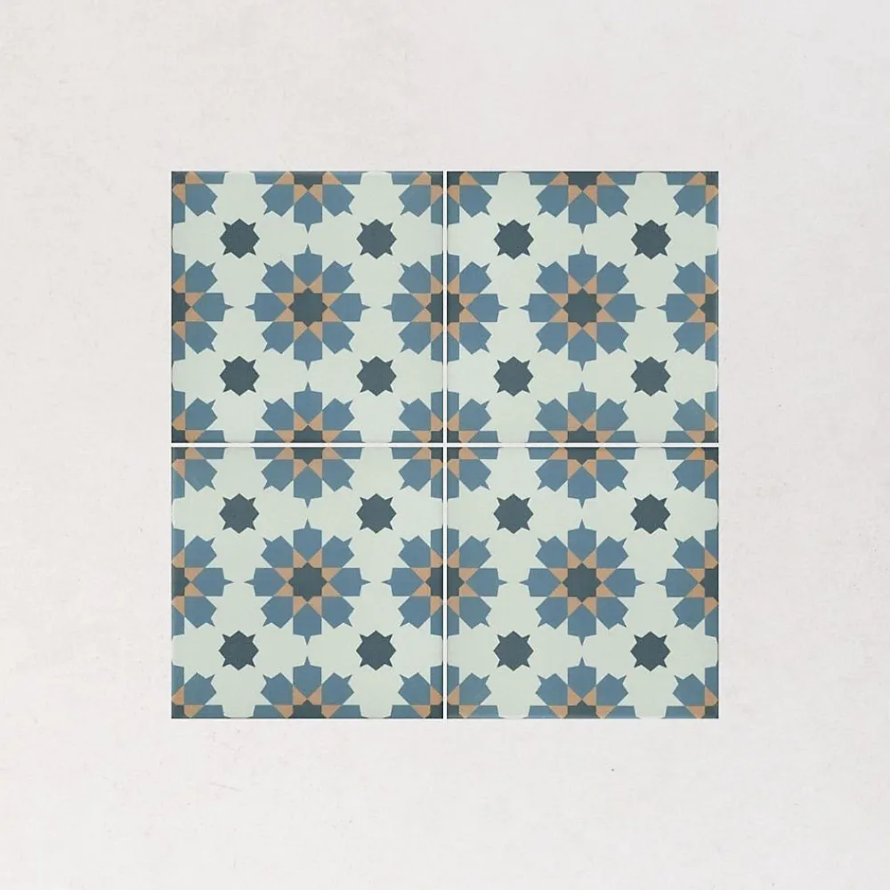 Les Carreaux De Jean Carrelage Sol Effet Carreaux De Ciment<Carrelage Imitation Carreaux De Ciment 20x20 LA VILETTE Benoit Jaune - Les Carreaux de Jean