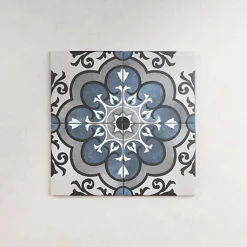 Les Carreaux De Jean  Carrelage Sol Effet Carreaux De Ciment<Carrelage Imitation Carreaux de Ciment FLEUR 15x15 Madeleine - Les Carreaux de Jean