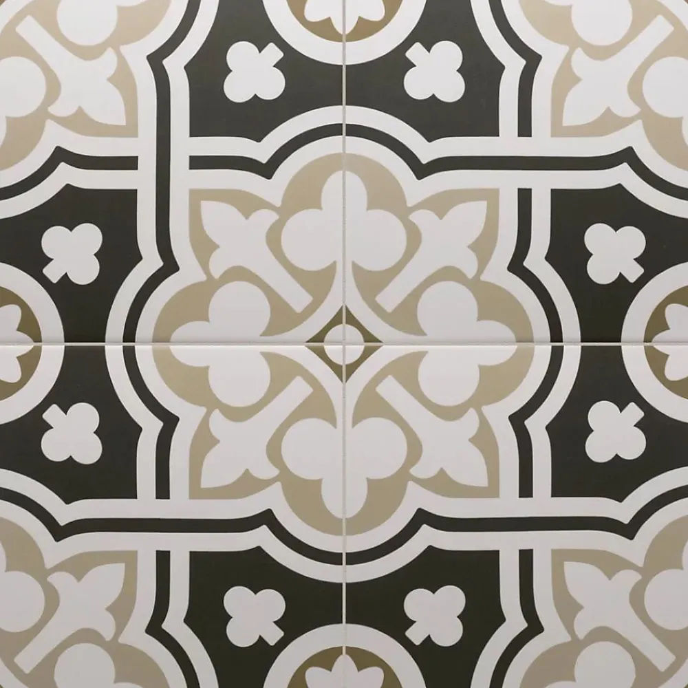 Les Carreaux De Jean Carrelage Sol Effet Carreaux De Ciment<Carrelage Imitation Carreaux De Ciment 20x20 RIVOLI Plaza - Les Carreaux de Jean