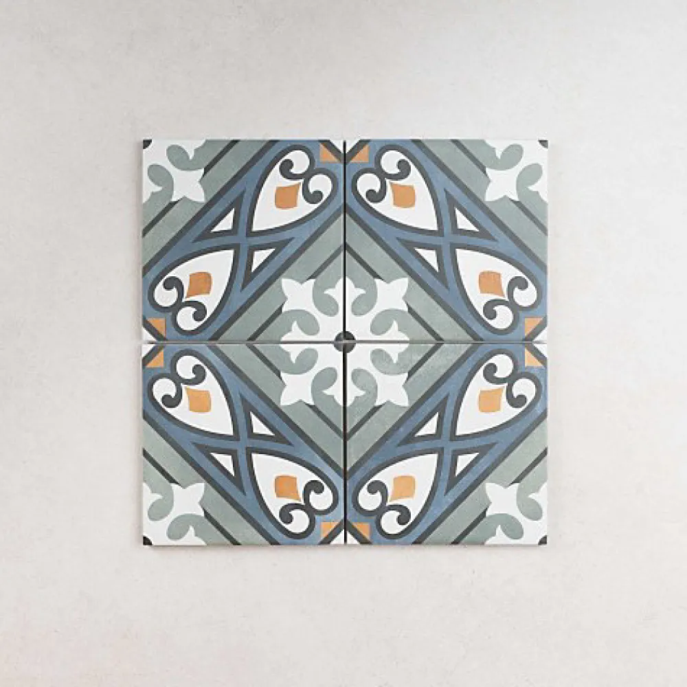 Gioia Materia Carrelage Sol Effet Carreaux De Ciment<Carrelage Imitation Carreaux de Ciment 15x15 Mabel - Les Carreaux de Jean