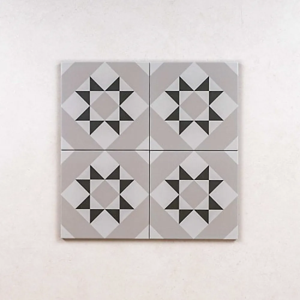 Les Carreaux De Jean Carrelage Sol Effet Carreaux De Ciment|Carrelage Sol Pour Cuisine<Carrelage Imitation Carreaux de Ciment KOMPAS 20x20 Vita - Les Carreaux de Jean