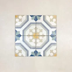 Les Carreaux De Jean Carrelage Imitation Carreaux de Ciment GABANA 20x20 Melah - Les Carreaux de Jean- Carrelage Sol Effet Carreaux De Ciment|Carrelage Sol Pour Cuisine